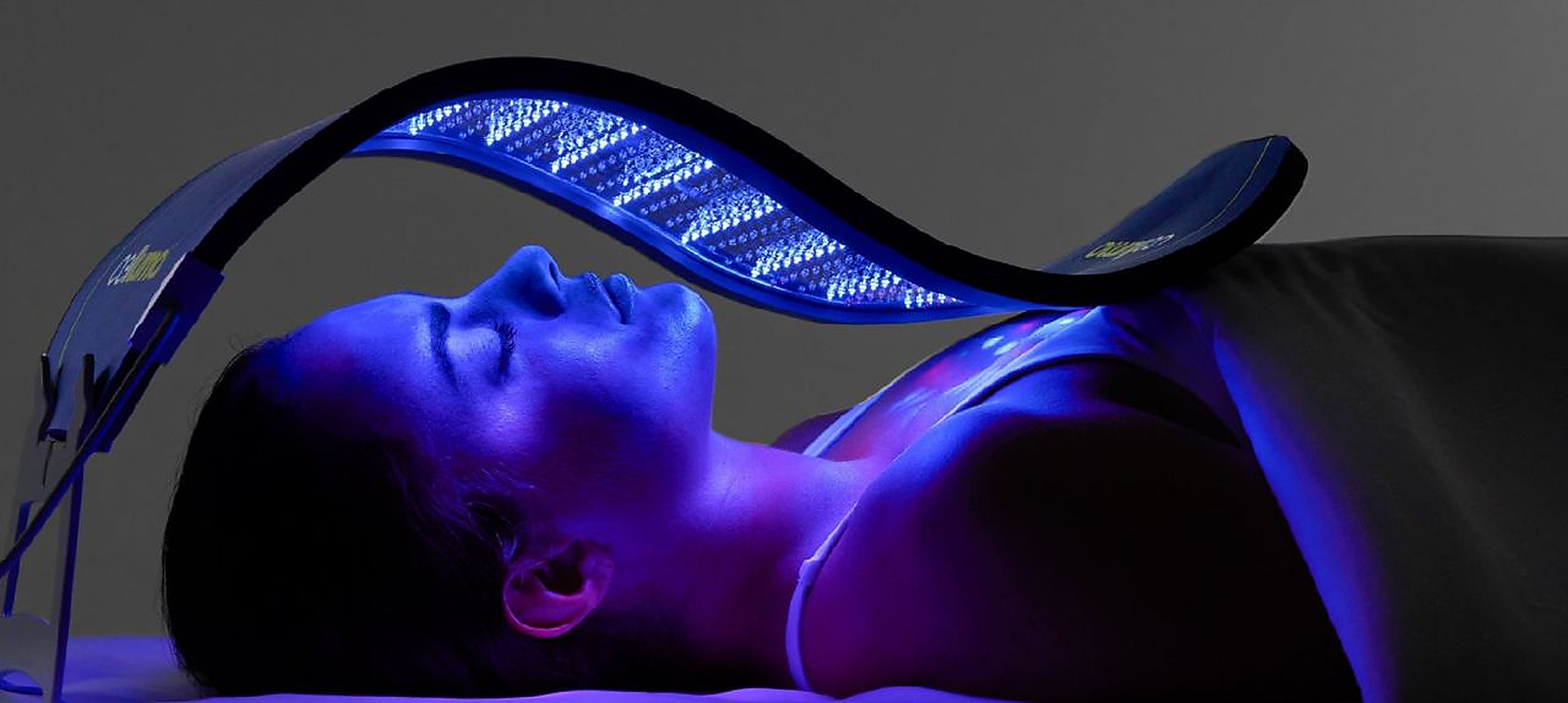 Celluma red and blue light therapy treatment at Polaris Collective Wellness