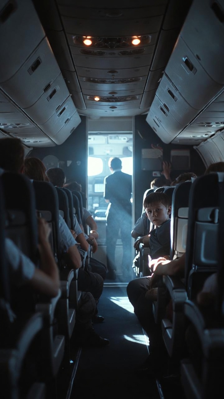 When the Cabin Went Silent in the Wrong Way, One Boy Kept Watching the Cockpit — What He Said Next Revealed a History No Passenger Was Ready to Hear