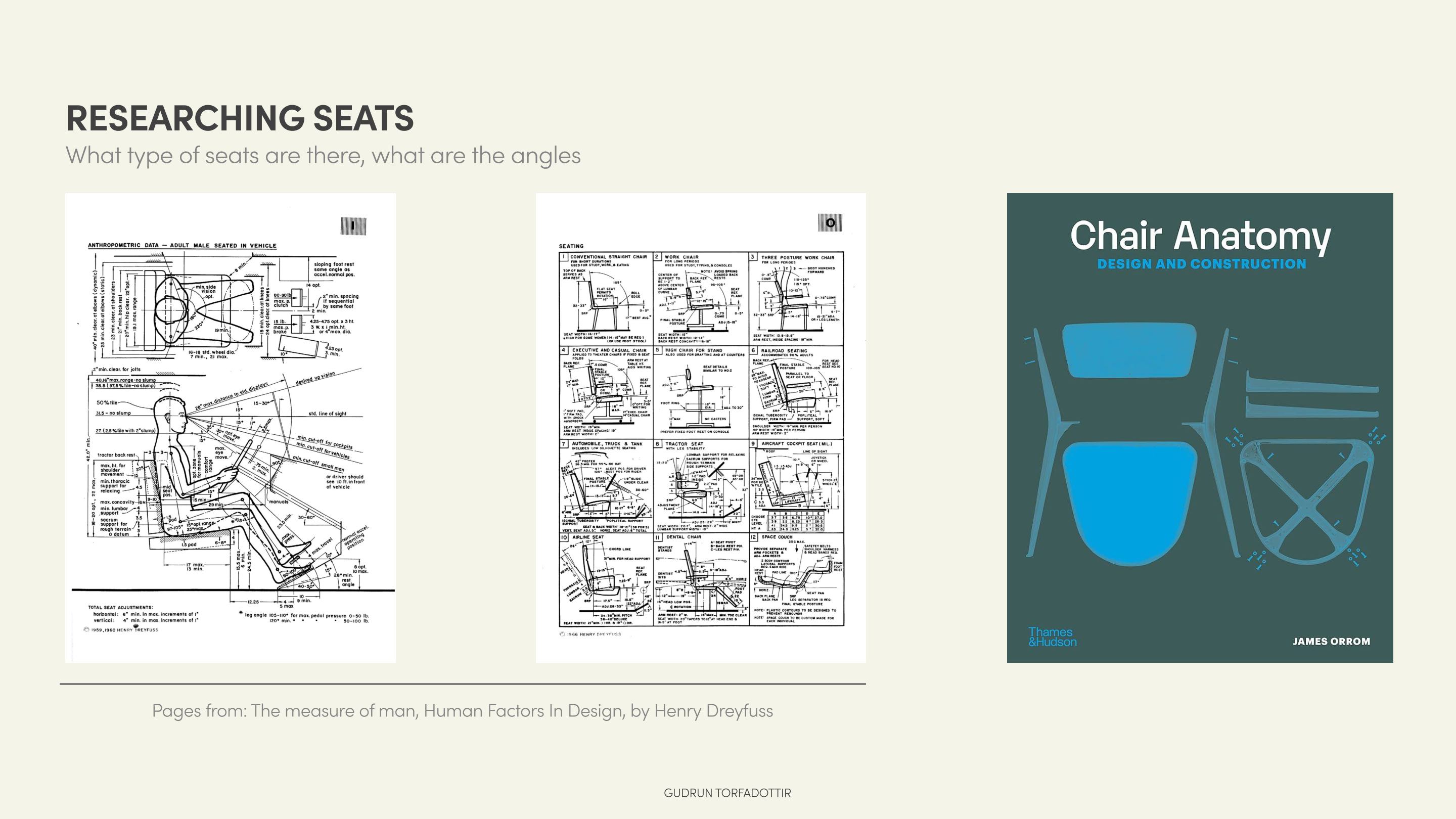 Researching Seat Ergonomics