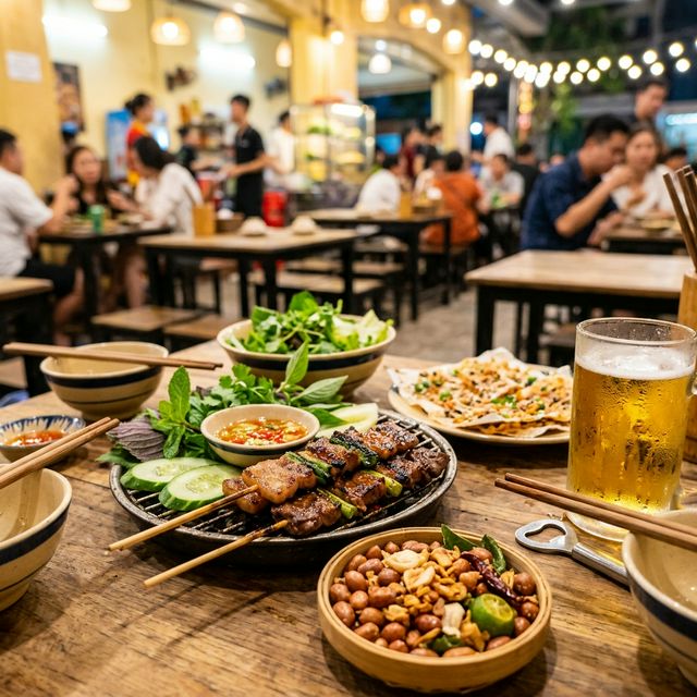 Những món mồi nhậu cực bén tại nhà hàng