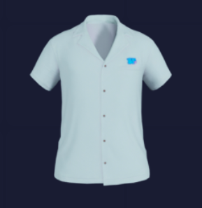 BF24 Skelly Button Up (C)