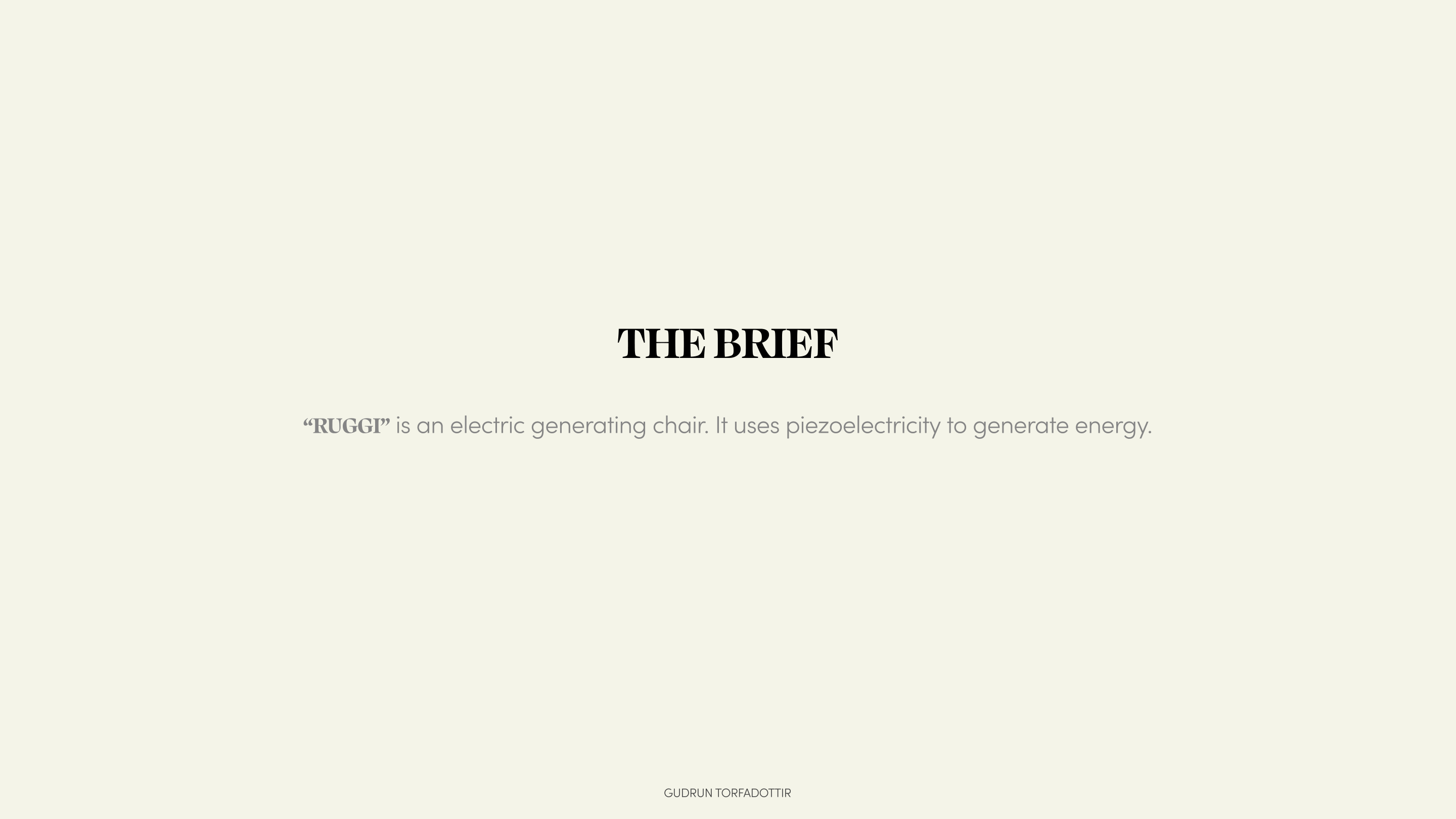 The Brief