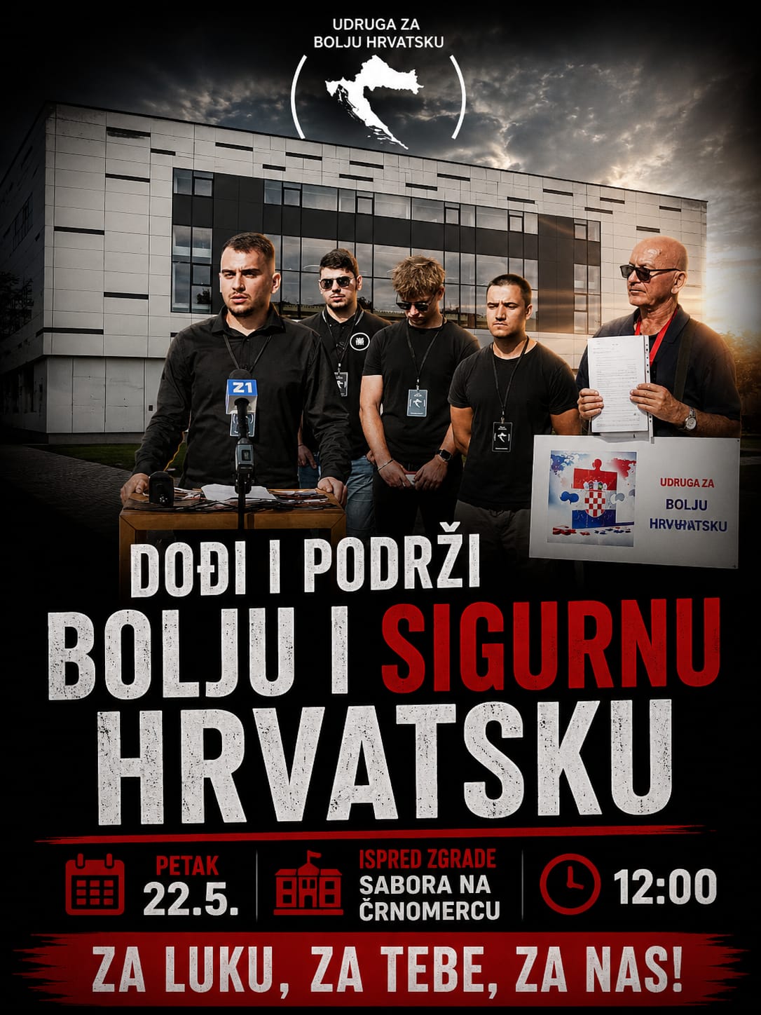 Održana press konferencija udruge za bolju Hrvatsku