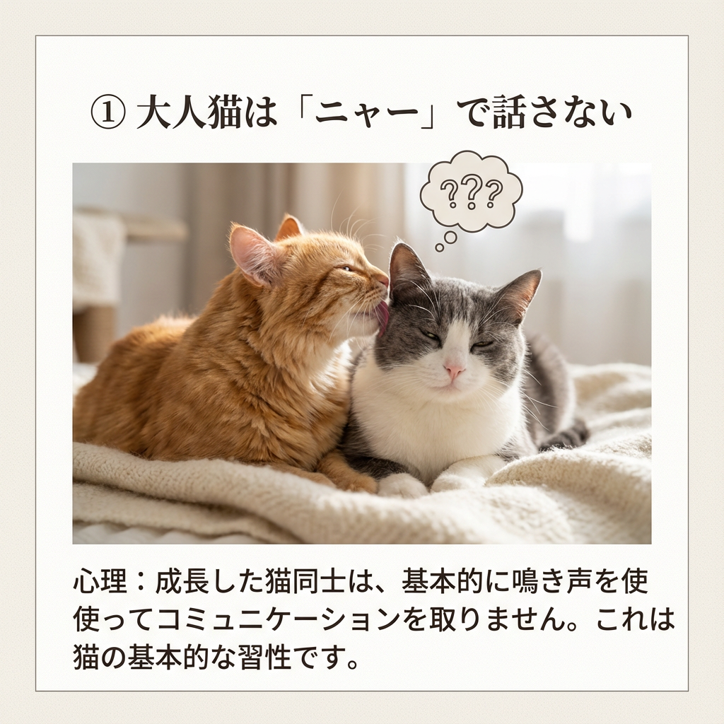 猫の『ニャー』はあなたへの特別なメッセージ - Image 3