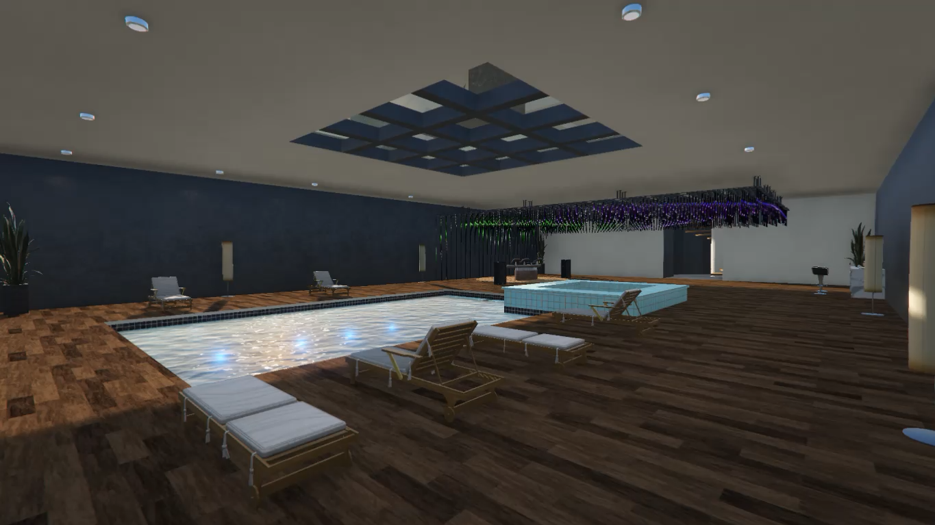 Pool Deck & Loungers