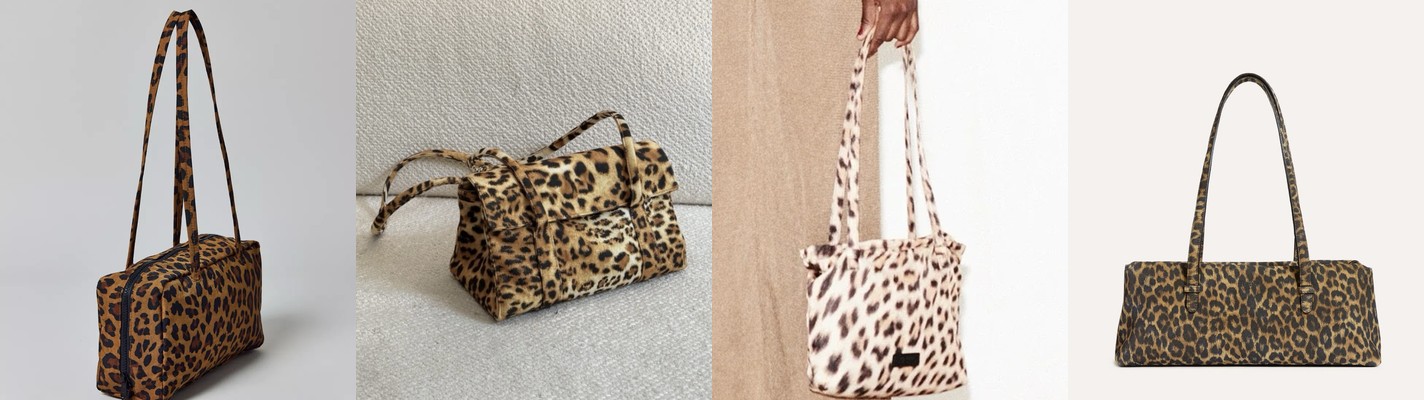 The four leopard bags