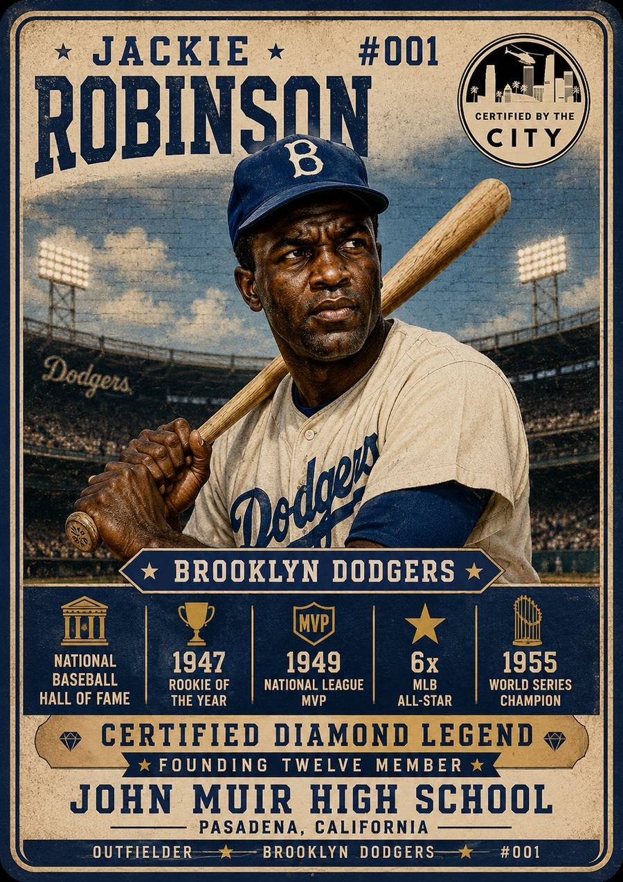 Jackie Robinson certification report