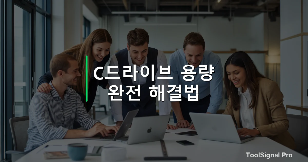 C드라이브 용량 부족 완전 해결법 — 가이드 / 방법 썸네일