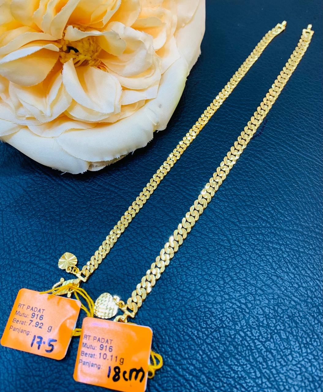 Rantai Leher Berlian