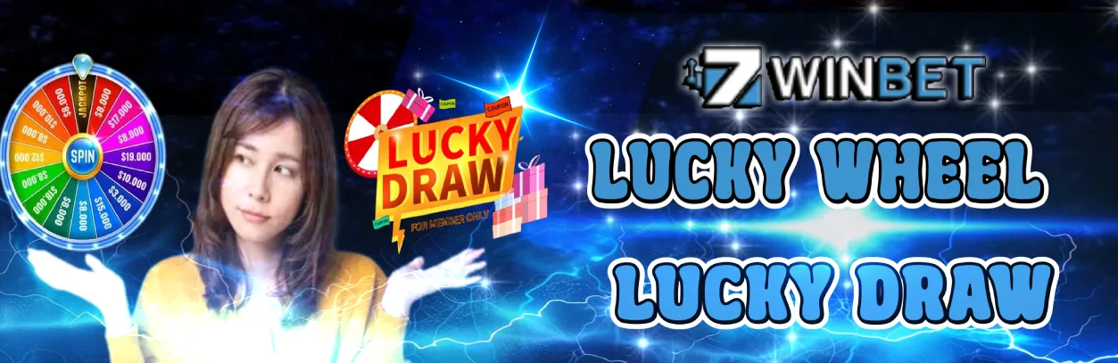 7WINBET - Lucky Wheel Spin dan Lucky Draw