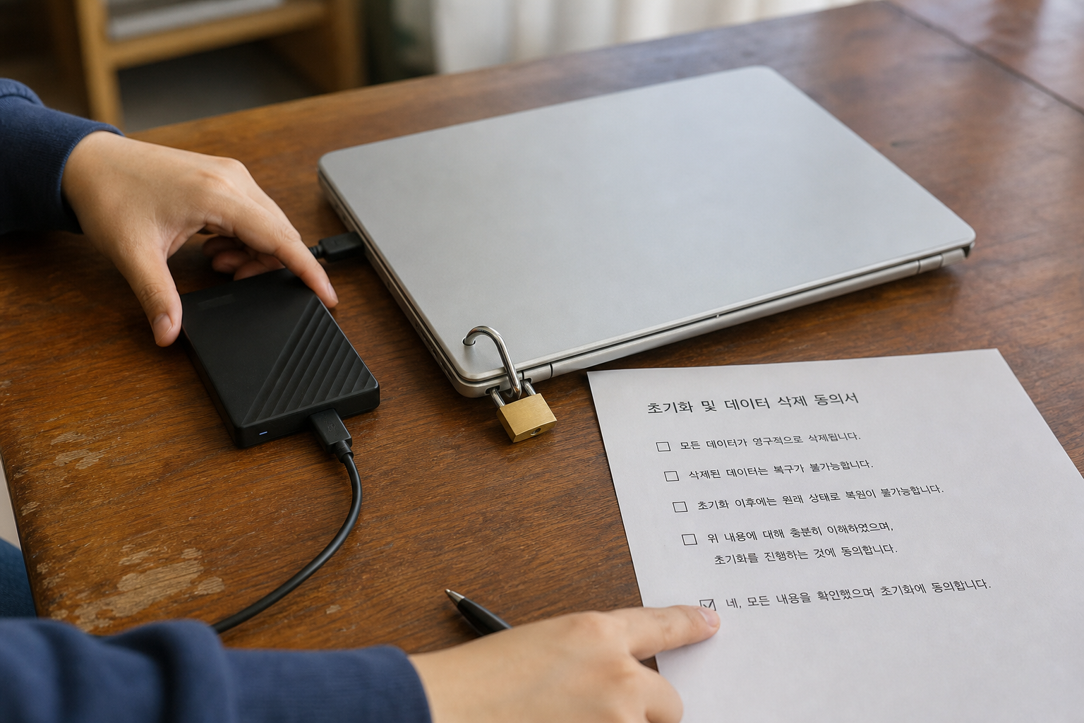 BitLocker 복구키 인쇄물과 USB 저장 파일 확인 방법