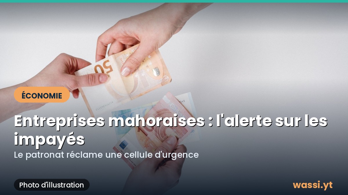 Entreprises de Mayotte : le patronat alerte sur les factures impayées des collectivités