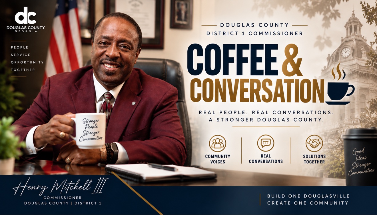 Coffee and Conversations with Commissioner Henry Mitchell III program