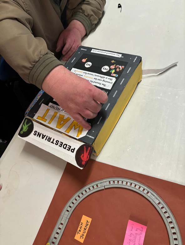 Pedestrian light prototype