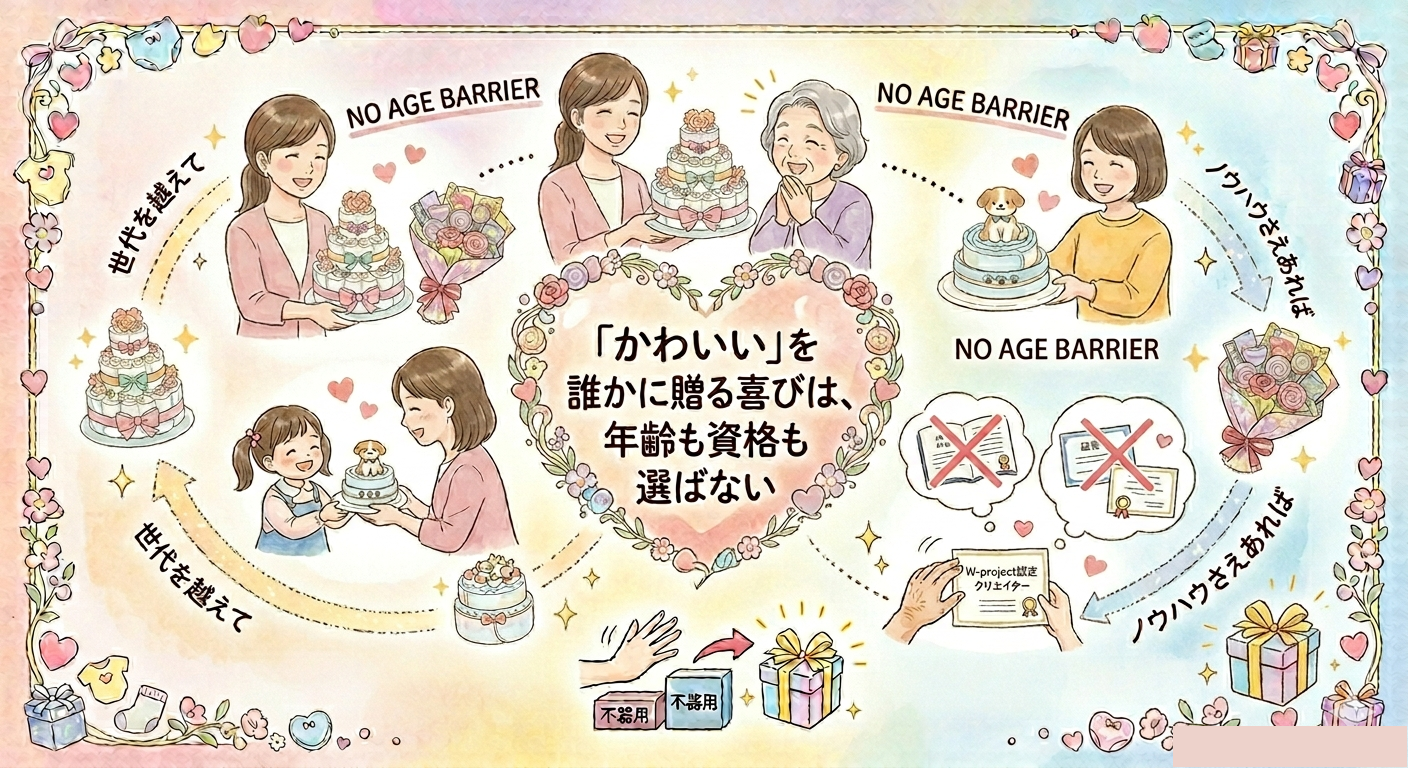 かわいいを贈る喜び