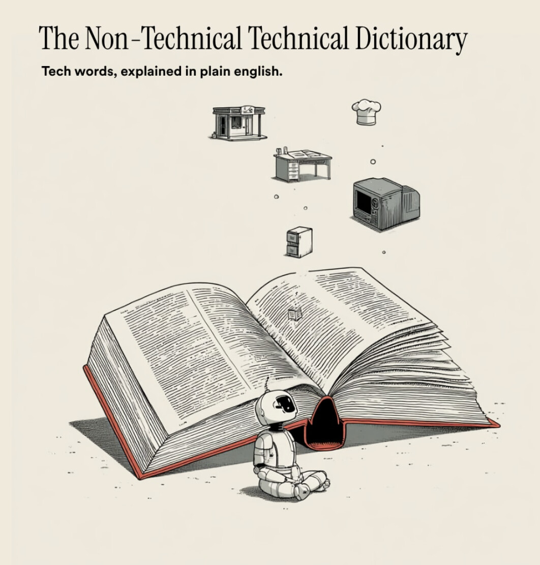 The Non-Technical Technical Dictionary — tech words, explained in plain english