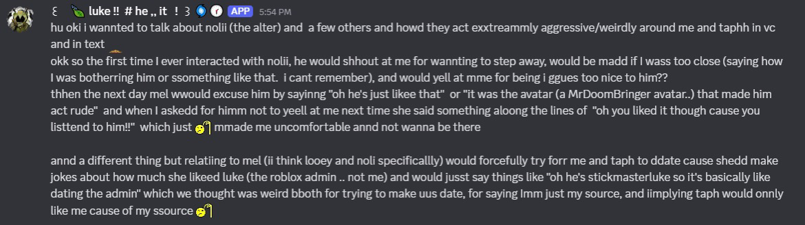 screenshot of this explanation by luke himself