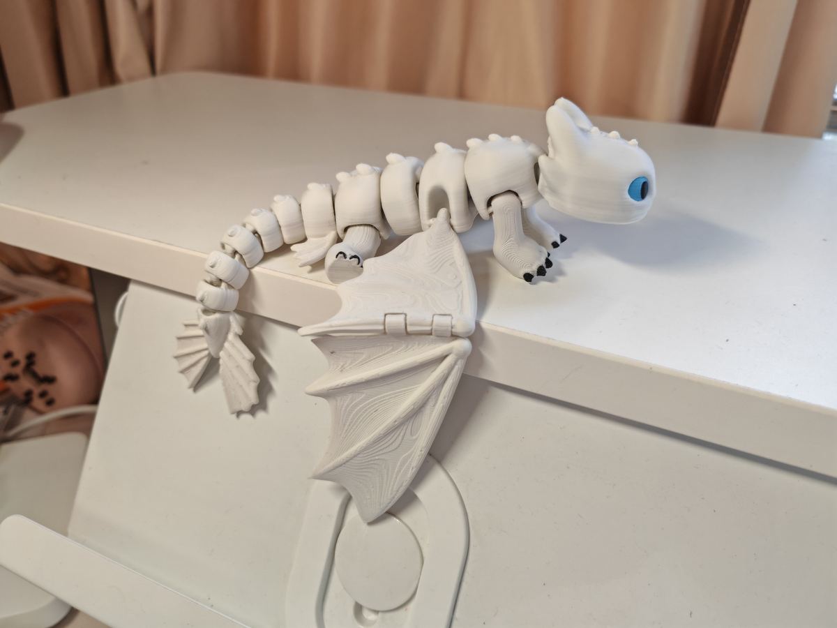 Dragones articulados Chimuelo y Furia — imagen 2 de impresión 3D