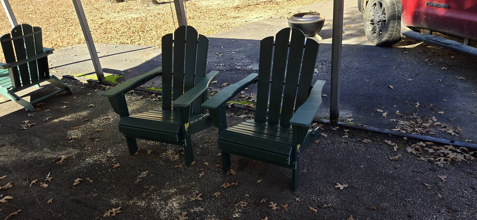 Patio seating area