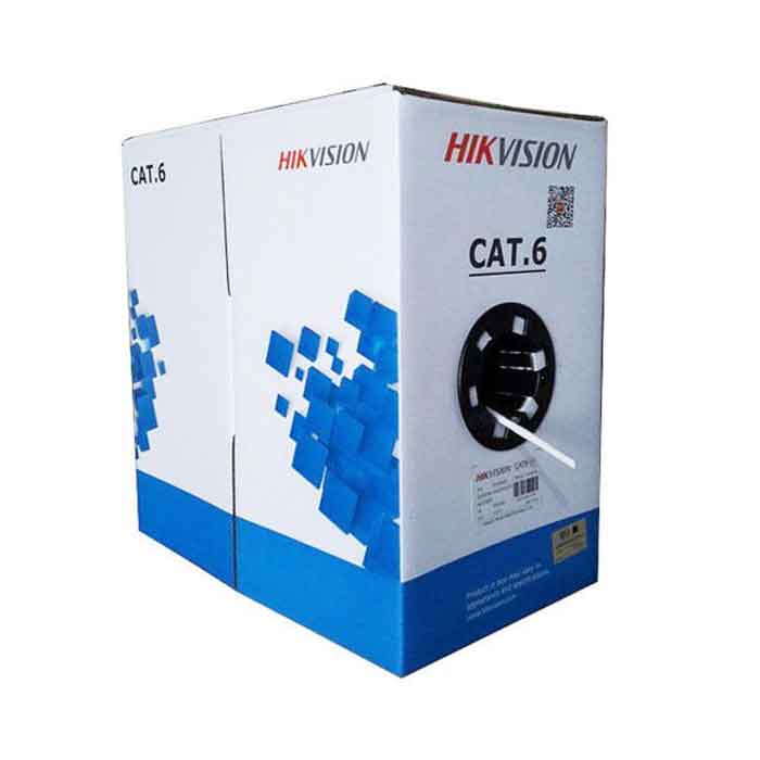 Cáp mạng chuyên dụng CAT6 Hikvision DS-1LN6-UE-W