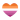 heart-shaped lesbian flag