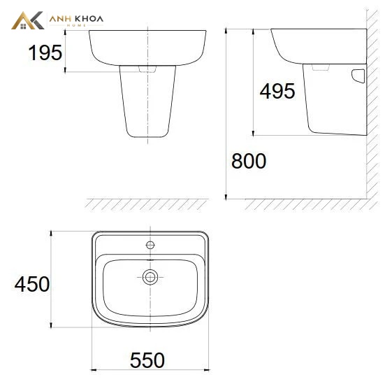 ban ve lavabo american vf 0262 v 1