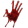 bloody hand