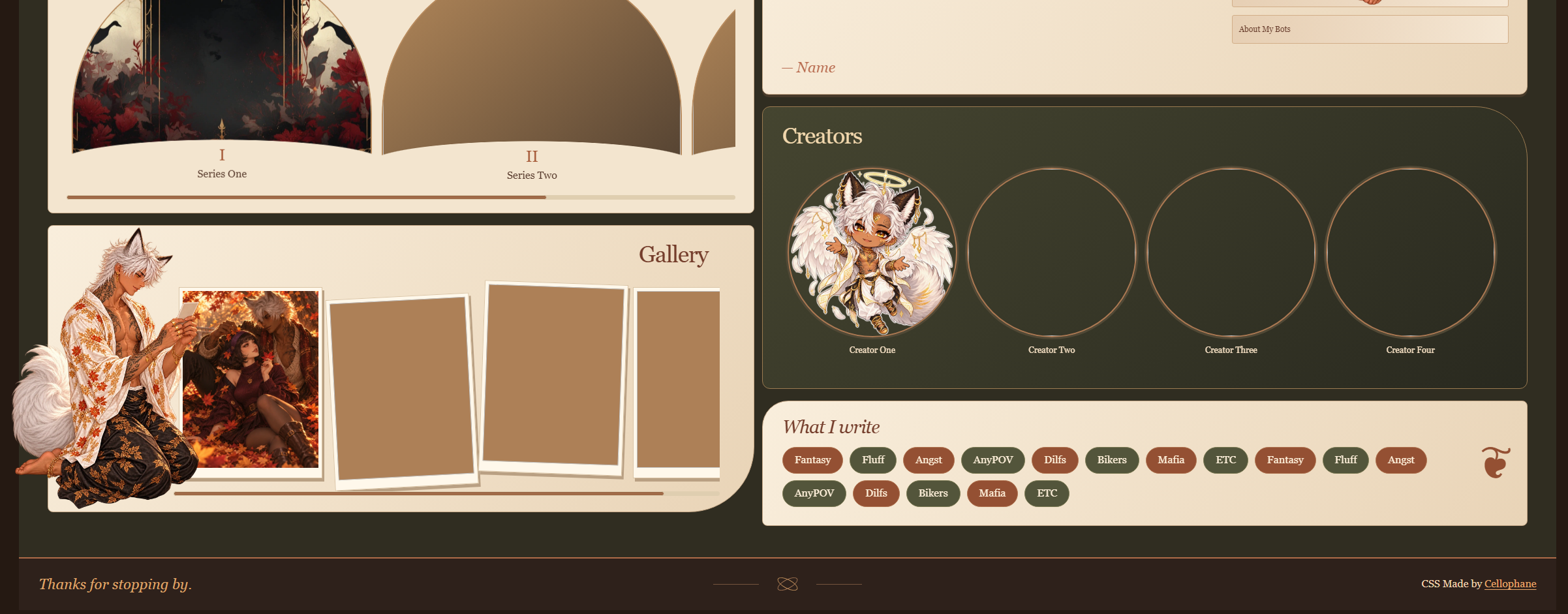 The Harvest House — Profile Gallery