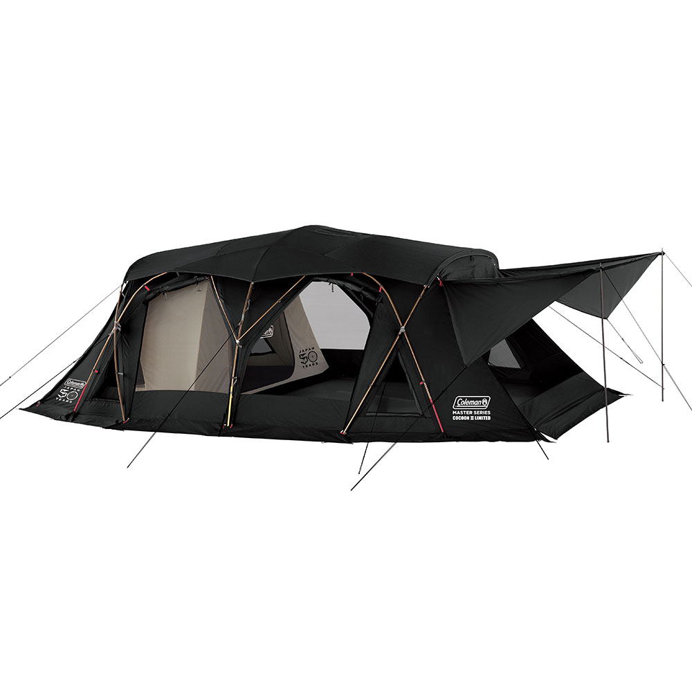 Coleman 50 Limited Cocoon III 黑色四季兩房帳完整外觀