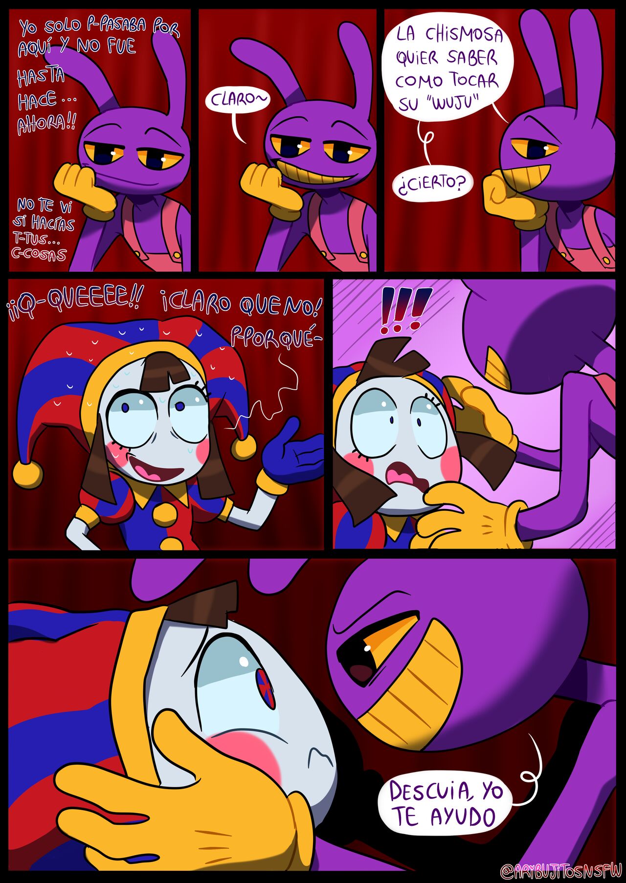 El Secreto De Jax - AridibujitosNSFW (The Amazing Digital Circus) 12