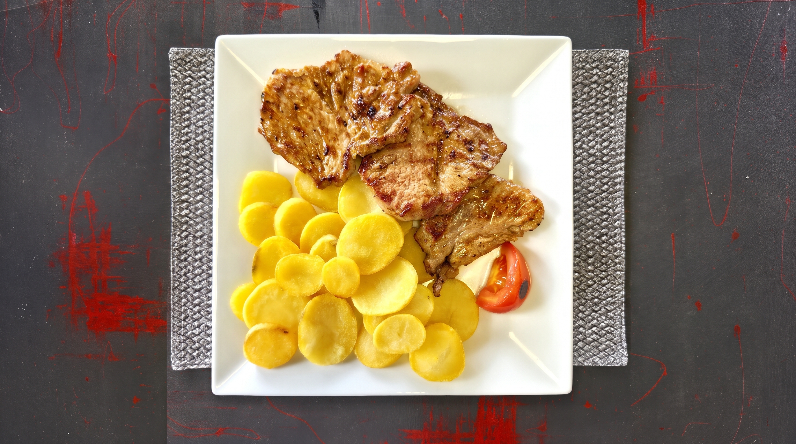 Ceafă de Porc la Grătar