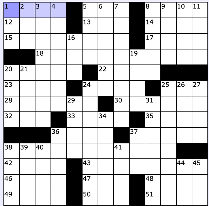 crossword