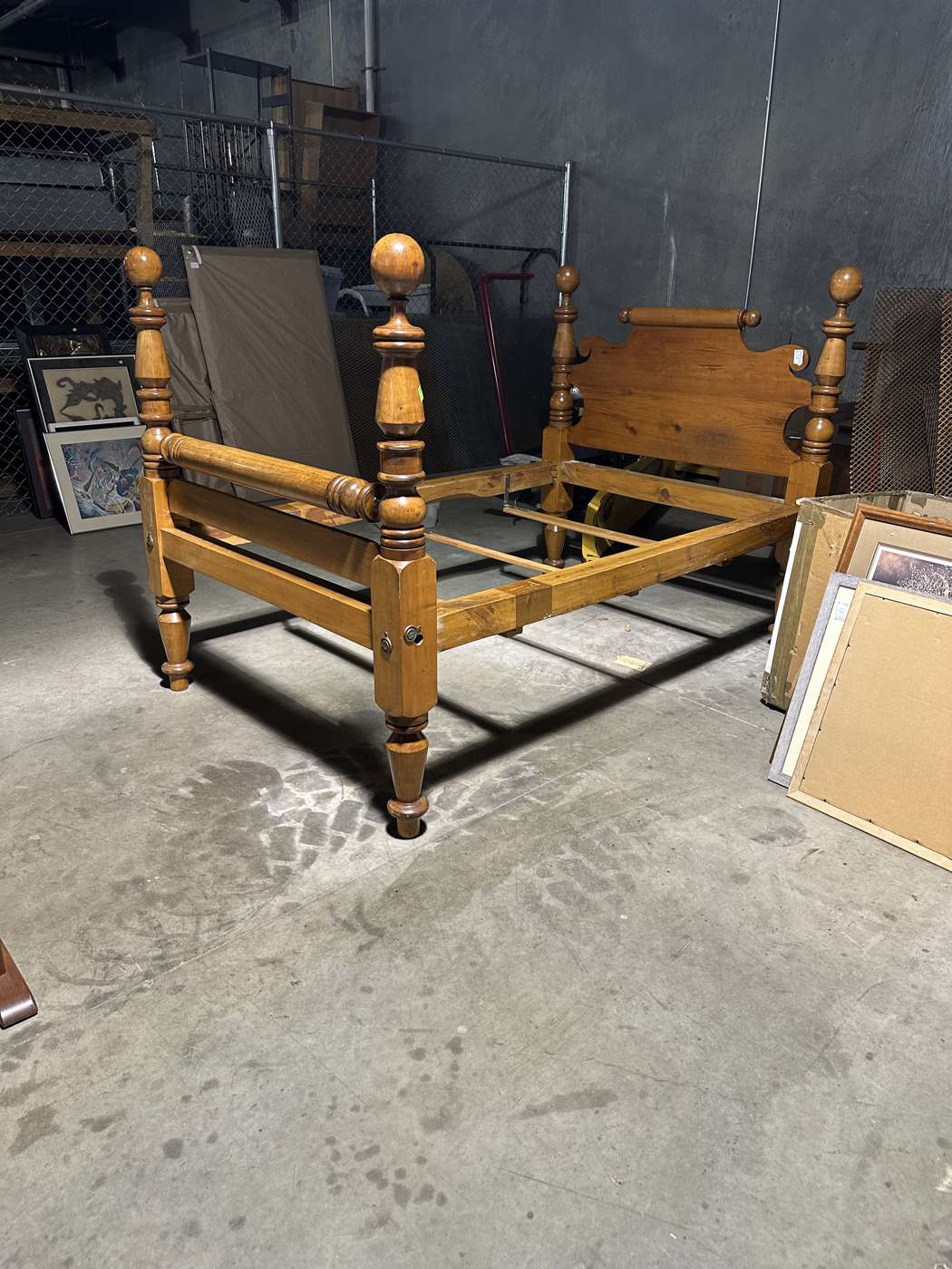 The cannonball bed from the other side
