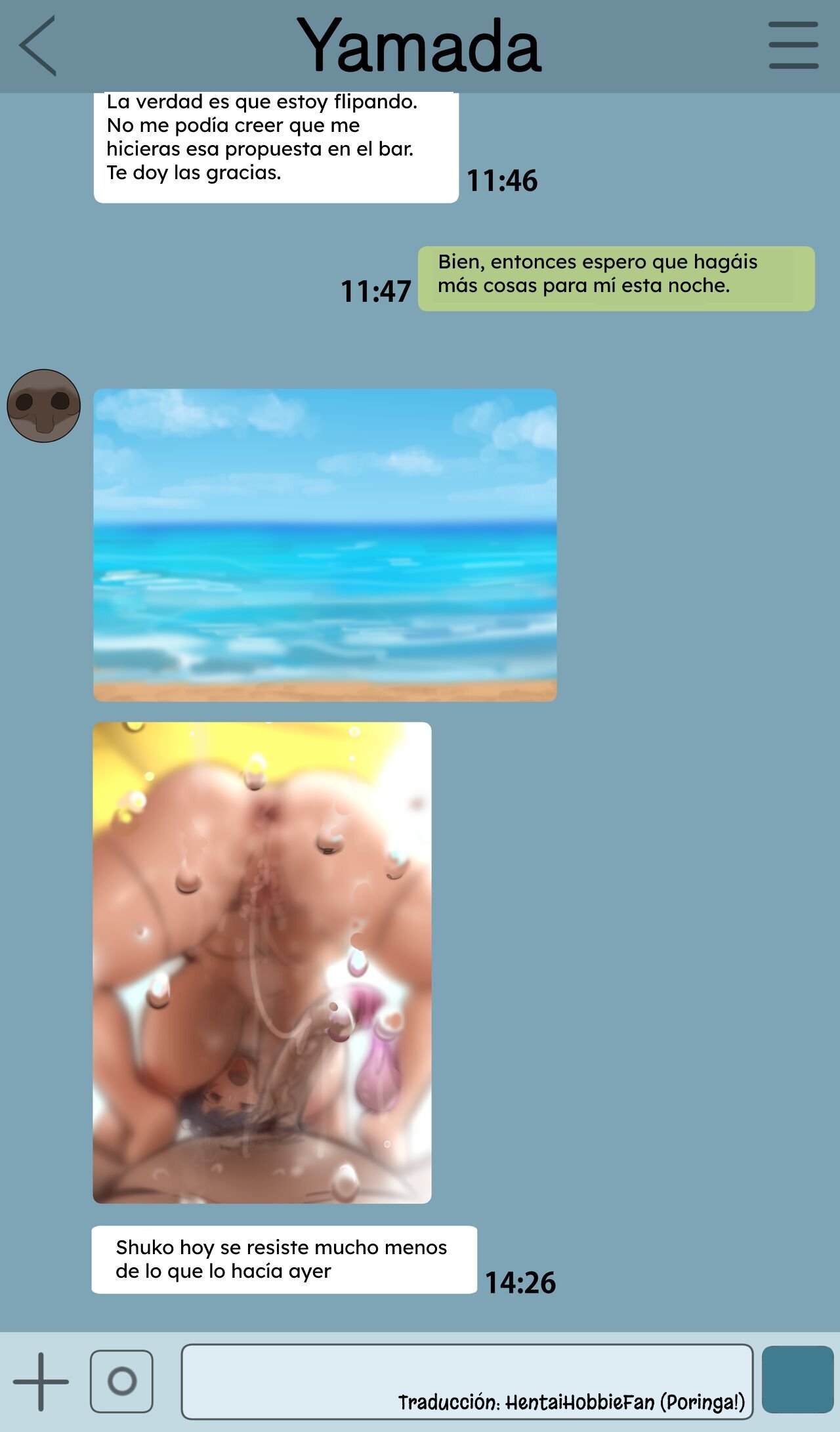 El viaje de Shuko Komi's Netorase Erojins (15)