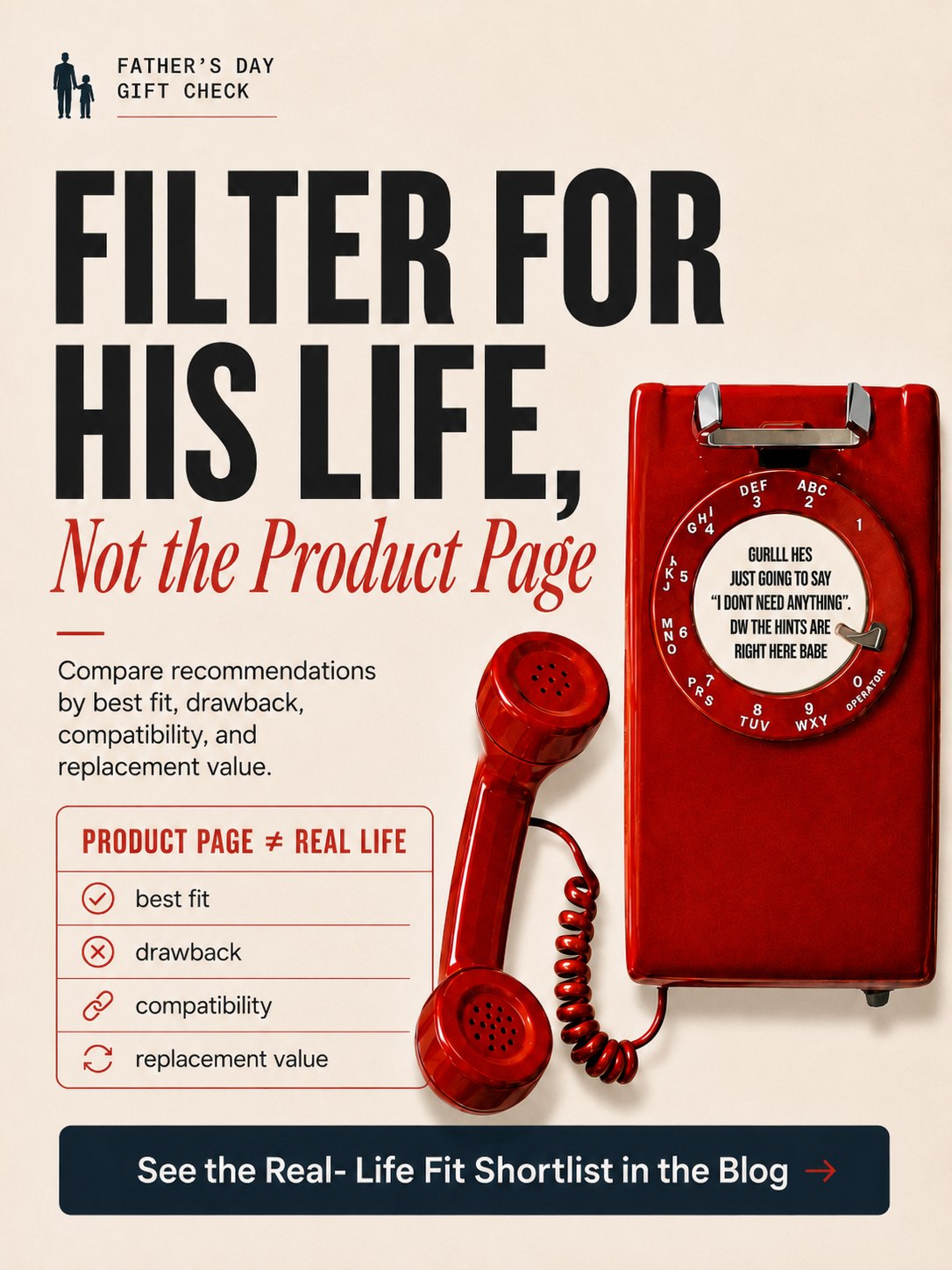 Five gift routes for a dad who has everything — anti-clutter gift categories that survive the test