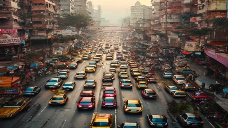 Delhi traffic