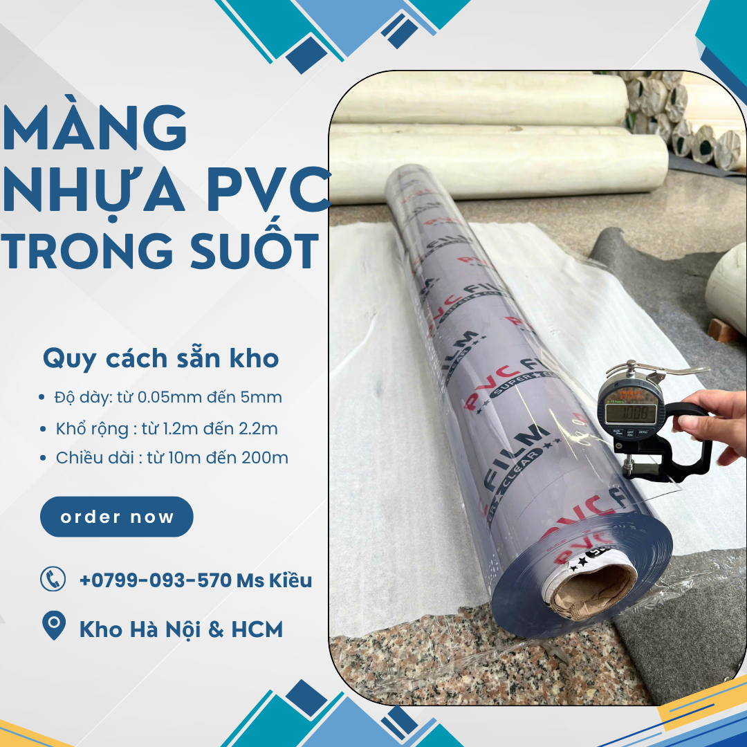 Cty Altek phân phối màng nhựa pvc trong dẻo - giá rẻ tại HCM