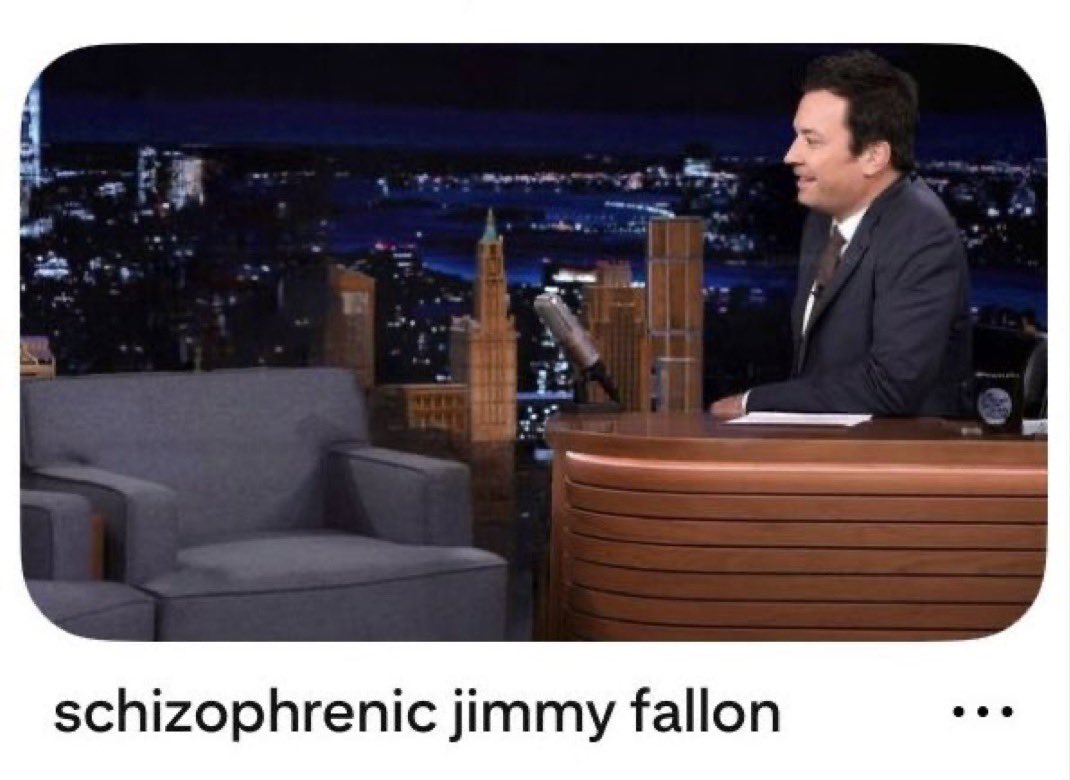 Schizofrenic Jimmy Fallon