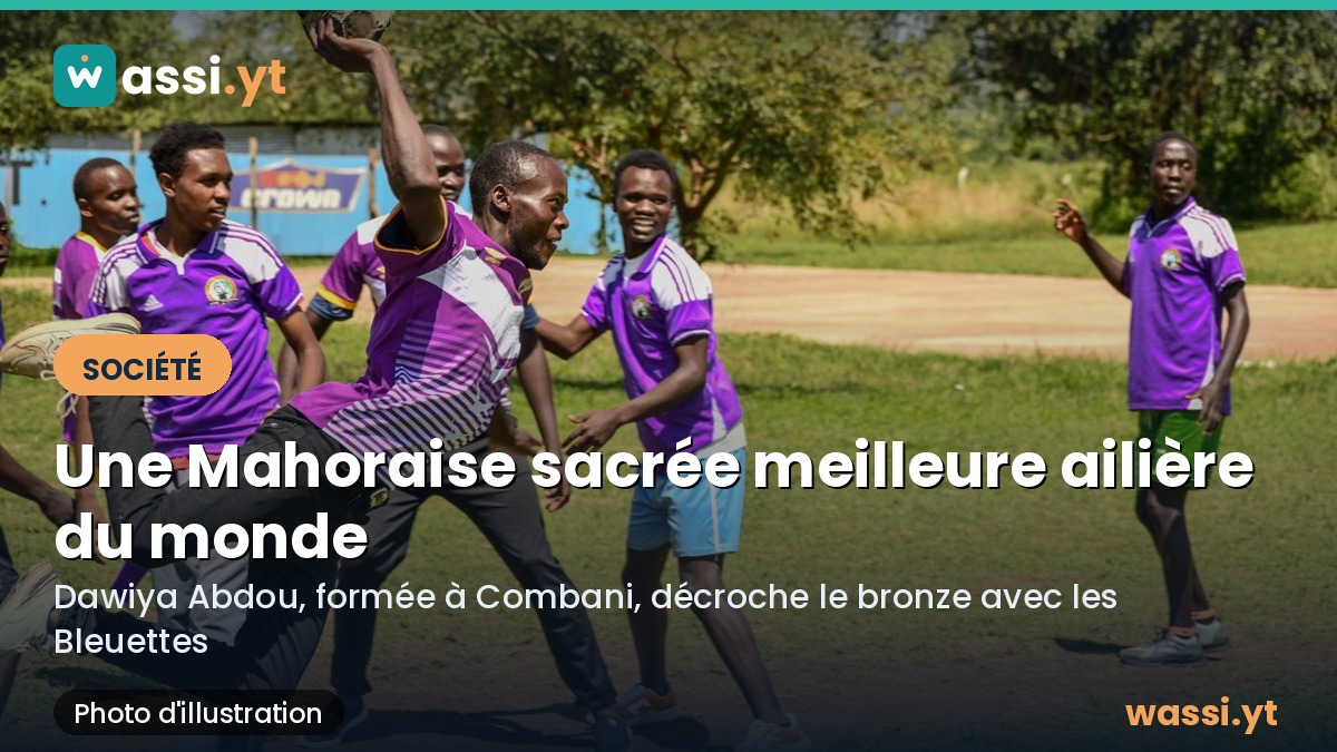 Mondial de handball U20 : la Mahoraise Dawiya Abdou élue meilleure ailière droite du tournoi