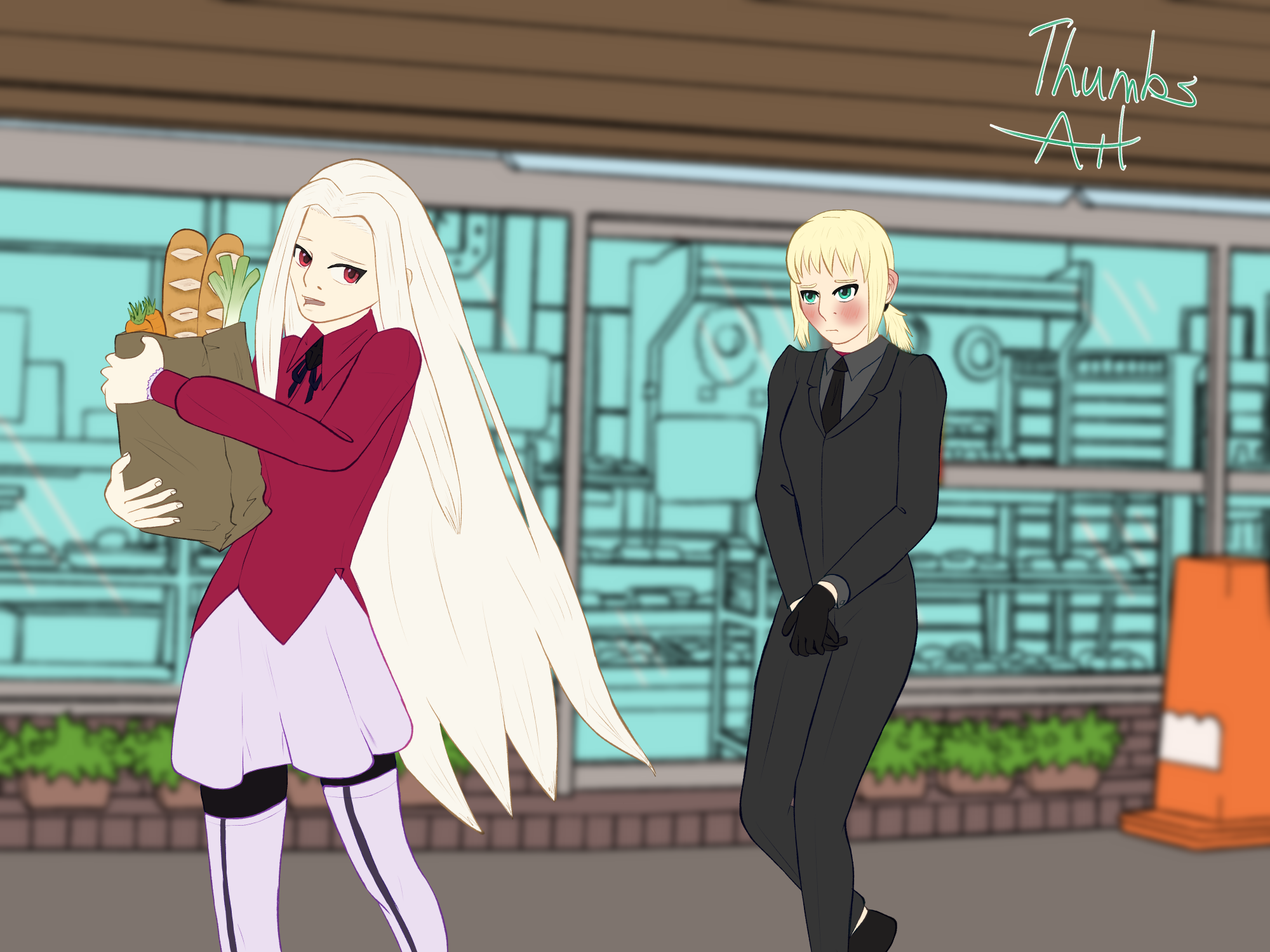 Tied Up [Illustration] - ThumbsArt - Fate/Zero [Archive of Our Own]