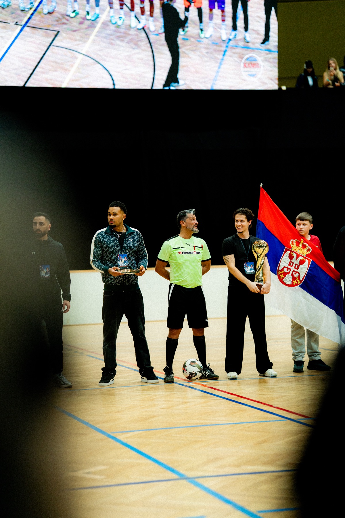 Fußball-Action beim Vienna World Cup im Multiversum Schwechat