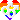 rainbow lesbian heart