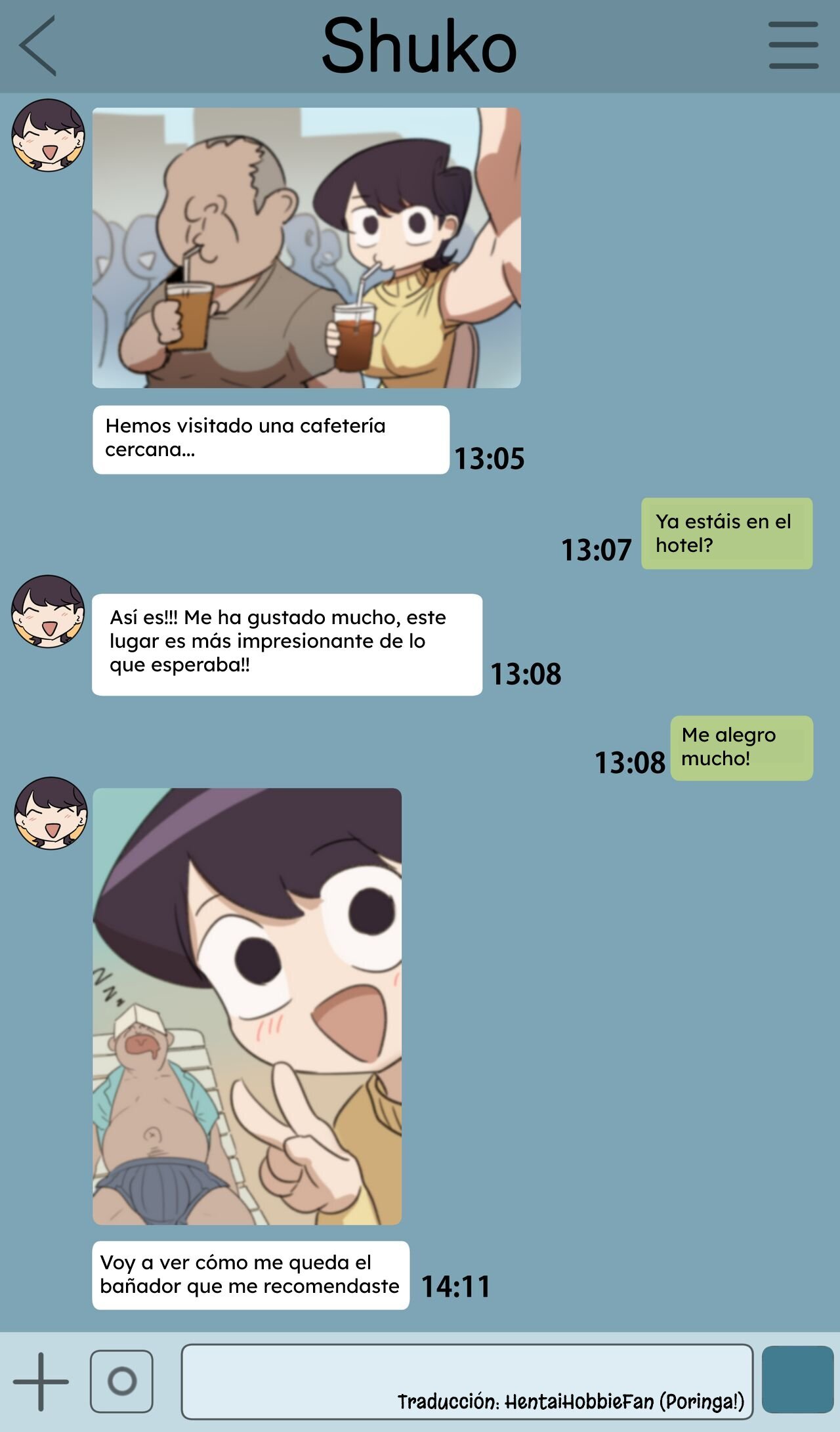 El viaje de Shuko Komi's Netorase Erojins (2)