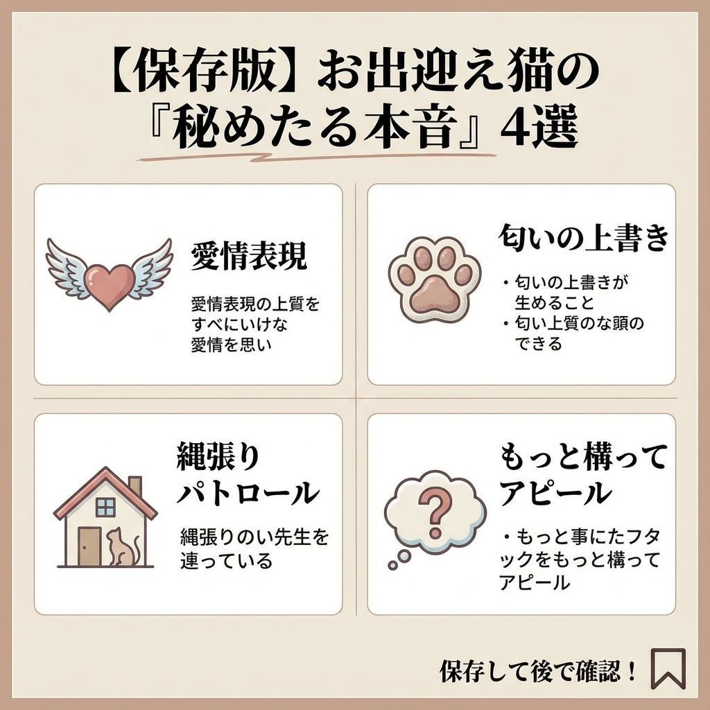 猫が玄関でお出迎えする理由とは?心温まる瞬間の真実 - Image 3