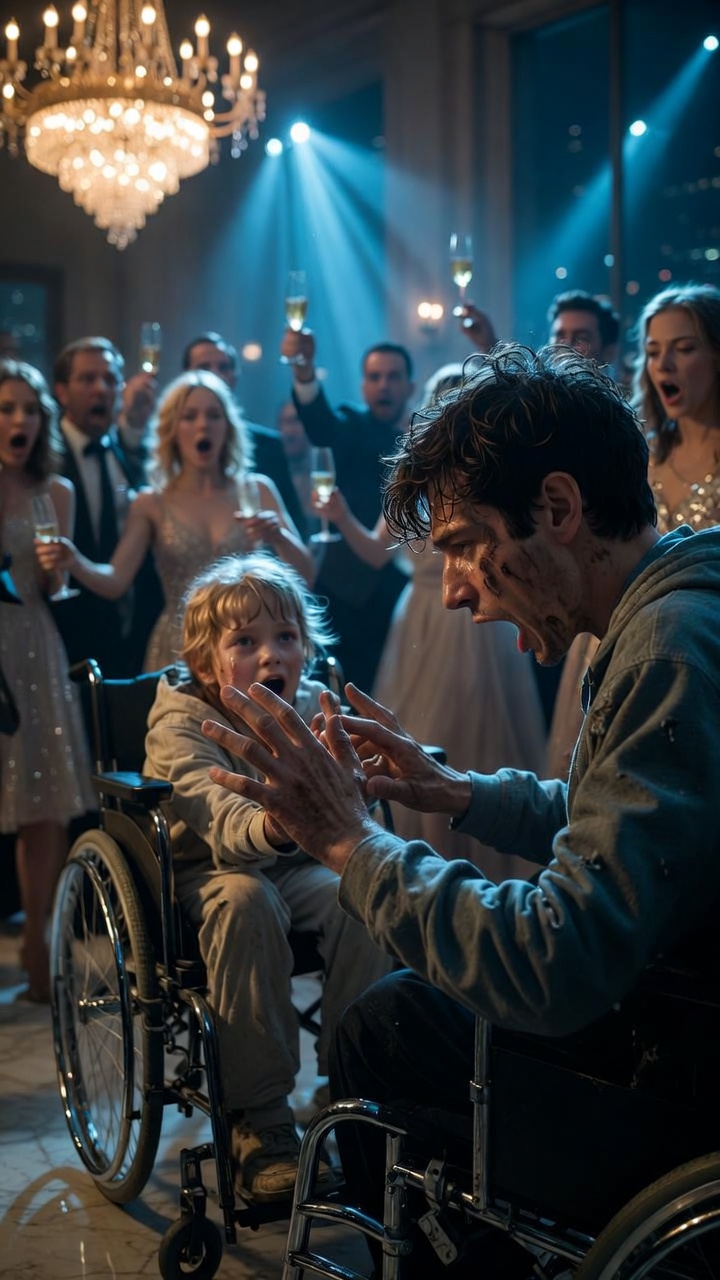 The father told him to stay away. Then his paralyzed daughter reached...