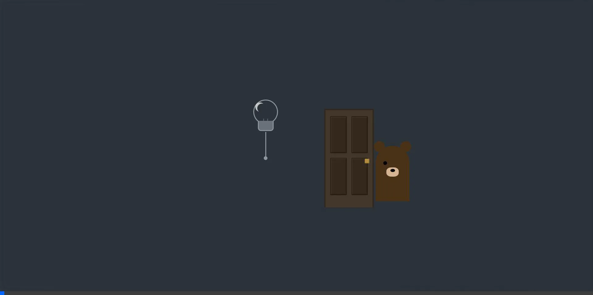 Impossible Light Bulb Bear Animation Demo