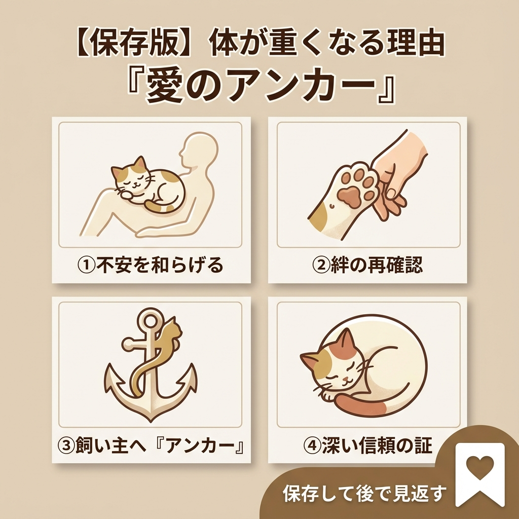 猫が体の上で眠る理由が示す深い愛情 - Image 2