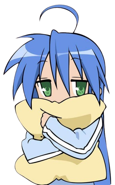 konata from luckystar anime >:3c