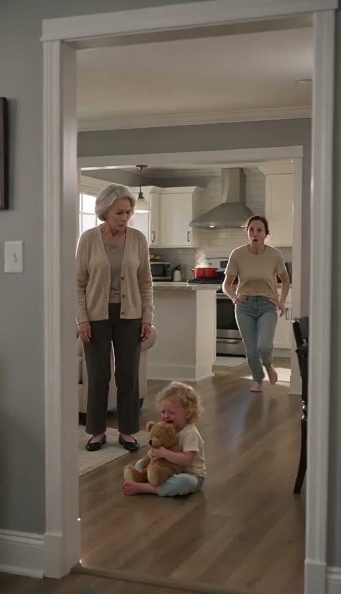 My Husband Defended His Mother After She Hit Our Daughter… But Then the Hidden Camera Exposed Her Lies