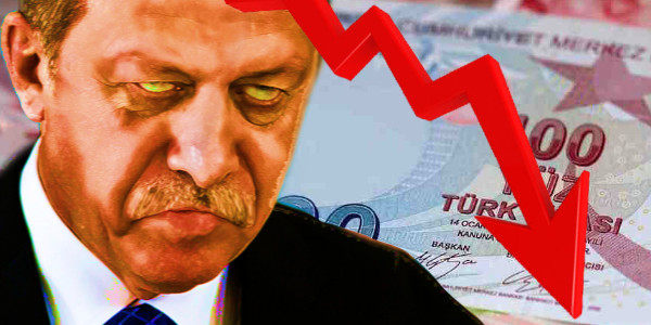 Erdogan in panic mode as Turkish lira drops to new low after harsh interest rate cut…